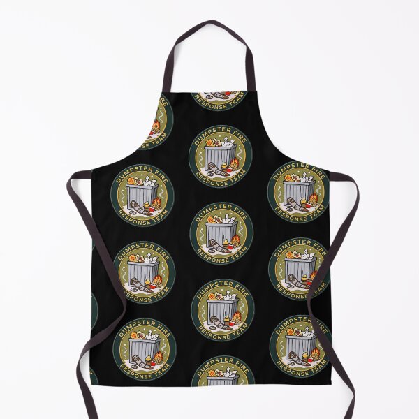 Item preview, Dumpster Fire Response Team Leader Bin Baron designed and sold by SkeletonsDanger.