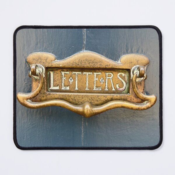 Item preview, Ornate letterbox on a gate in the pretty village of Lacock England designed and sold by Ponted.