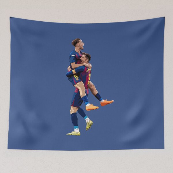 Item preview, Fermin + Lewandowski goal celebration designed and sold by raffrasta.