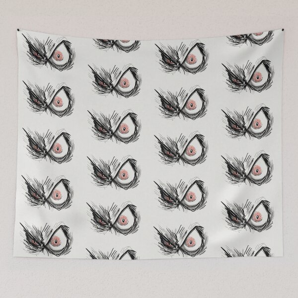 Item preview, Evil angry eyes designed and sold by Vintage Designs +.