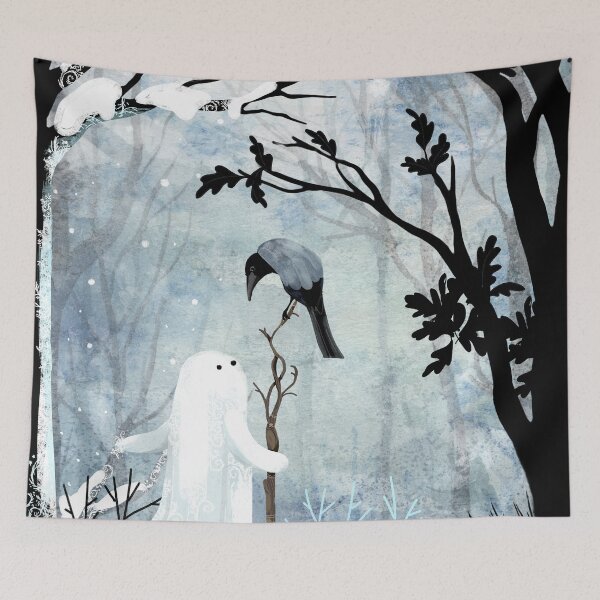 Item preview, Jack Frost and the hooded crow designed and sold by katherineblower.