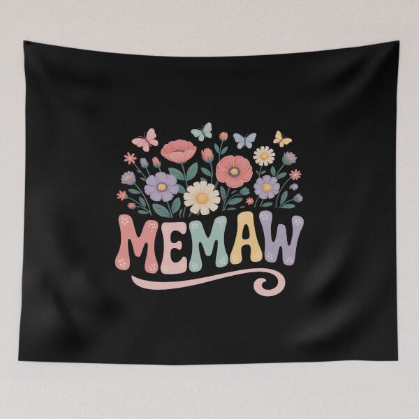 Item preview, Memaw Mothers Day For Grandma Wildflower Floral Women  designed and sold by VerseFarm.