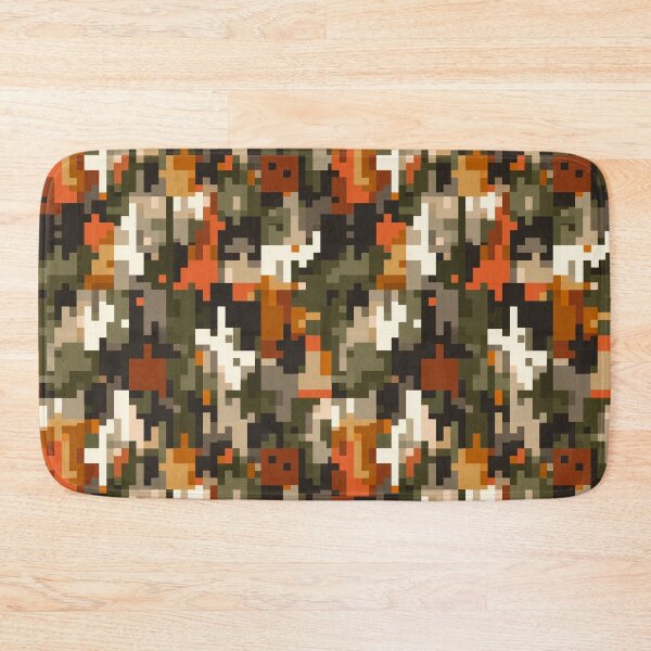 Item preview, Minimalistic Pixeled Camouflage Style For Urban Pixeled Camo Fan designed and sold by RoyalStarsPatts.