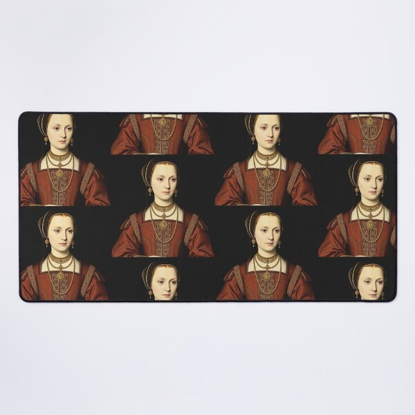 Item preview, Tudor Era Courtier woman in a beautiful period dress portrait art designed and sold by Vintage Designs +.
