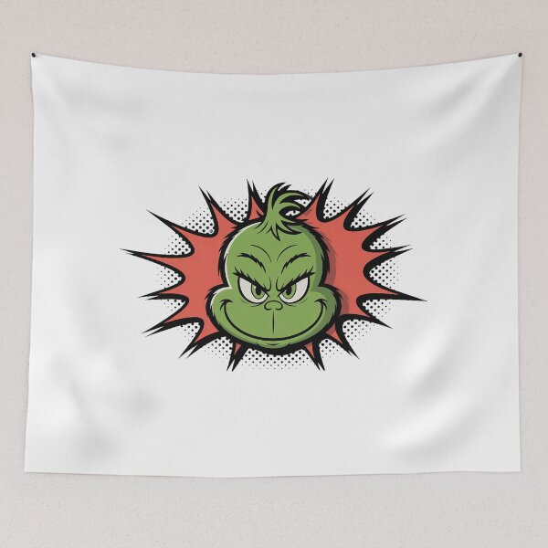 Item preview, Comic Grin Burst – Mischievous Green Smile Pop Art Design designed and sold by JaaGo PopLab.