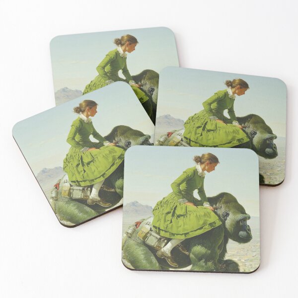Item preview, Woman Riding a Gorilla designed and sold by lautir.