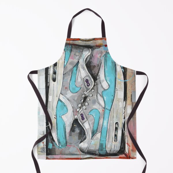 Item preview, Aqua Purple sneaker shoebox art designed and sold by GalleryKauffeld.