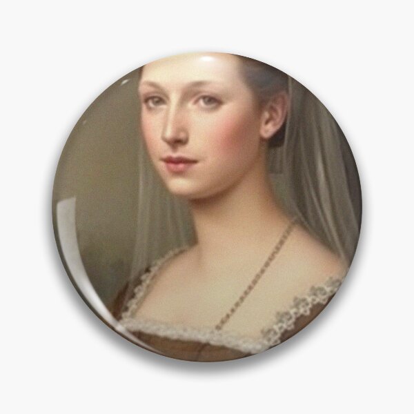 Item preview, Tudor Era Courtier woman in a beautiful period dress portrait art designed and sold by Vintage Designs +.