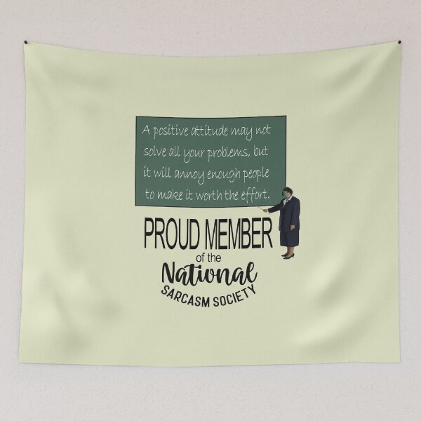 Item preview, A Positive Attitude May Not Solve All Your Problems Sarcastic Quote designed and sold by taiche.