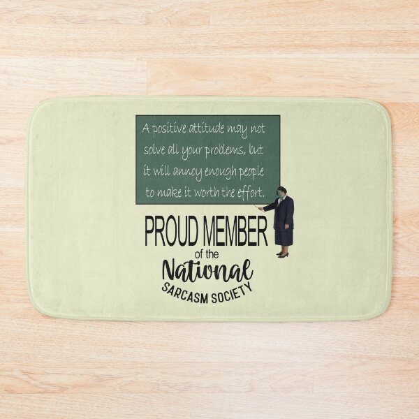 Item preview, A Positive Attitude May Not Solve All Your Problems Sarcastic Quote designed and sold by taiche.