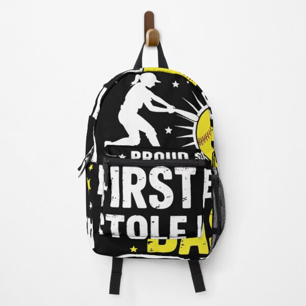 Item preview, Softball Dad Girl Stole My Heart Stealing Bases Fathers Day designed and sold by DianaStantzo.