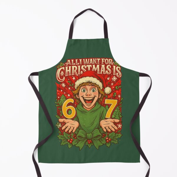Item preview, All I Want for Christmas Is 6-7 – Viral Holiday Meme Design designed and sold by GirlyPopped.