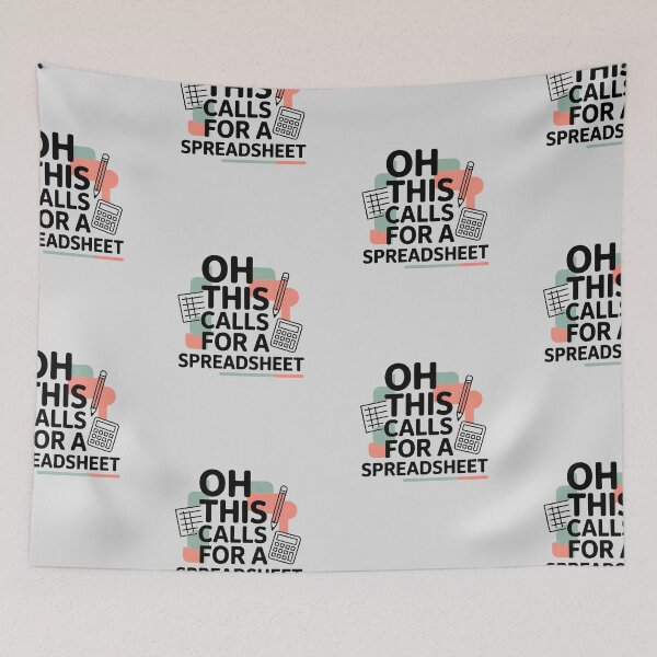 Item preview, Oh This Calls For A Spreadsheet Funny Office designed and sold by AniArtPL.