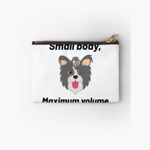 Item preview, Shih Tzu Cartoon – “Small Body, Maximum Volume” - cute cartoon dog design designed and sold by Crack-in-Colors.