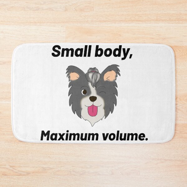 Item preview, Shih Tzu Cartoon – “Small Body, Maximum Volume” - cute cartoon dog design designed and sold by Crack-in-Colors.