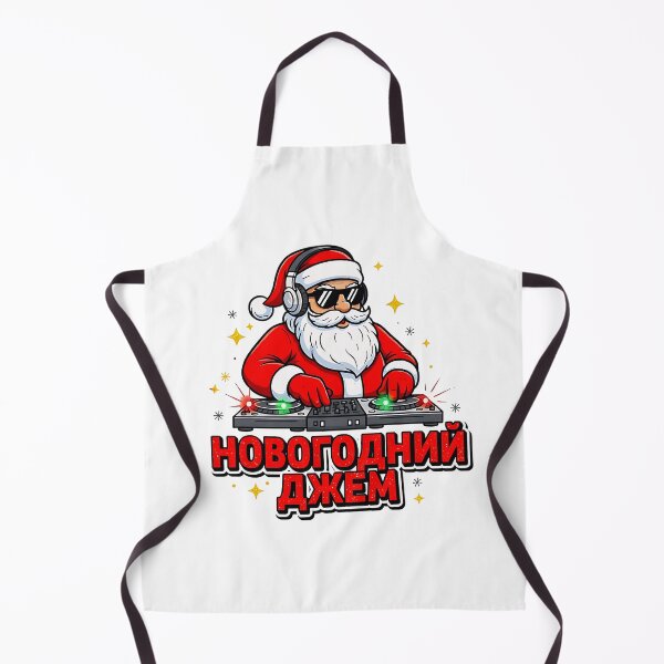 Item preview, Copy of Santa Claus at the DJ console "New Year's jam" designed and sold by PandiComp.