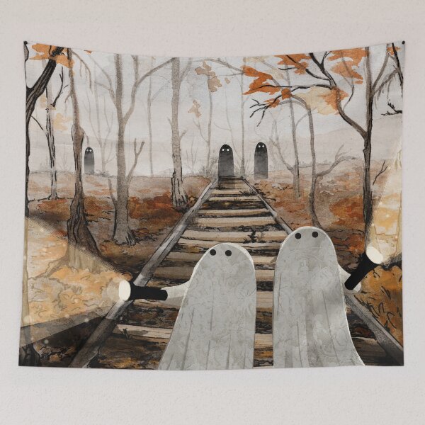 Item preview, Down The Haunted Tracks designed and sold by katherineblower.