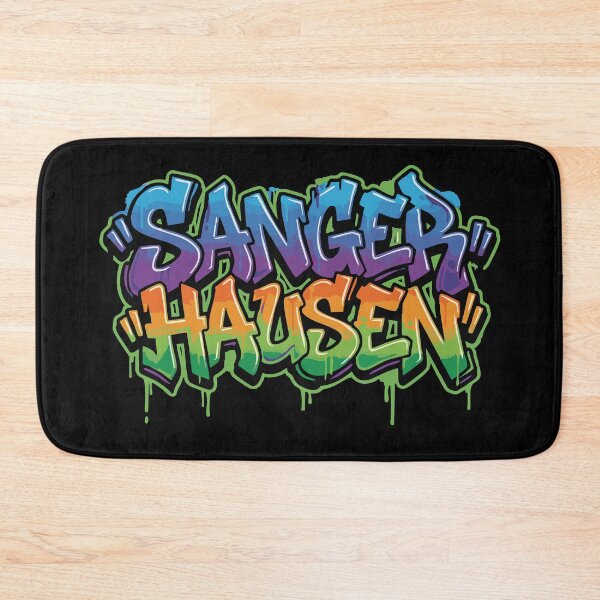 Item preview, Sangerhausen Graffiti – Colorful Street Art Illustration designed and sold by drizzd.