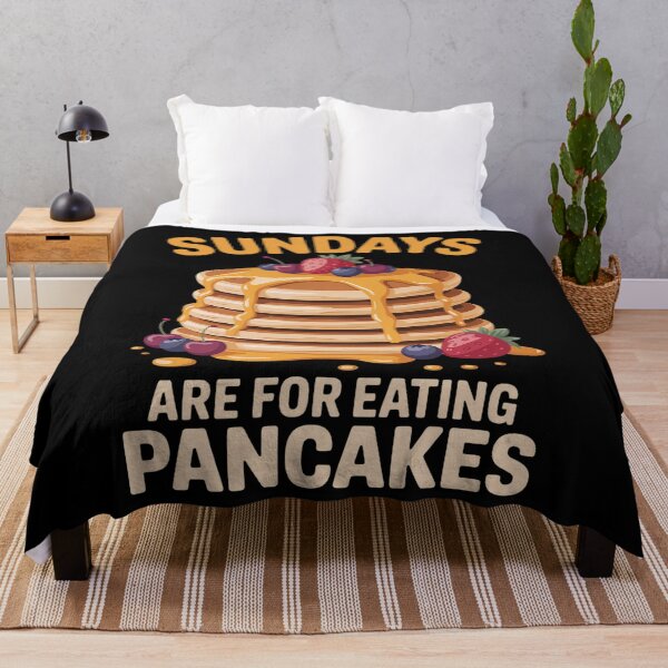 Item preview, Sundays Are For Eating Pancakes designed and sold by RayhendersonArt.