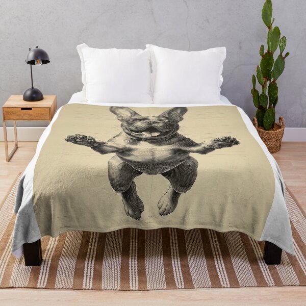 Item preview, Joyful French Bulldog Sketch designed and sold by lautir.