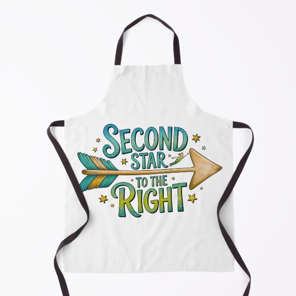Item preview, Second Star to the Right - Peter Pan Neverland Arrow designed and sold by Cristina Galerina.