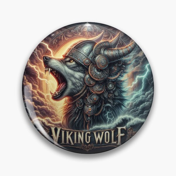 Artikelvorschau, Wikingerwolf entworfen und verkauft von Jurand Creations.