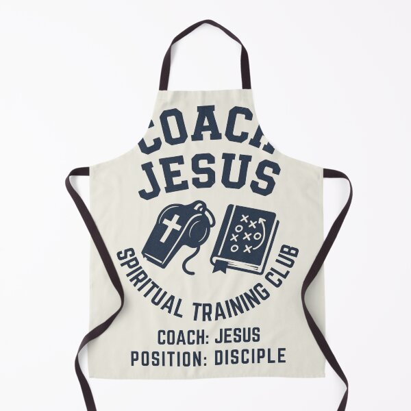 Item preview, Coach Jesus Spiritual Training Club – Christian Sports Disciple Design designed and sold by astersgraphics.