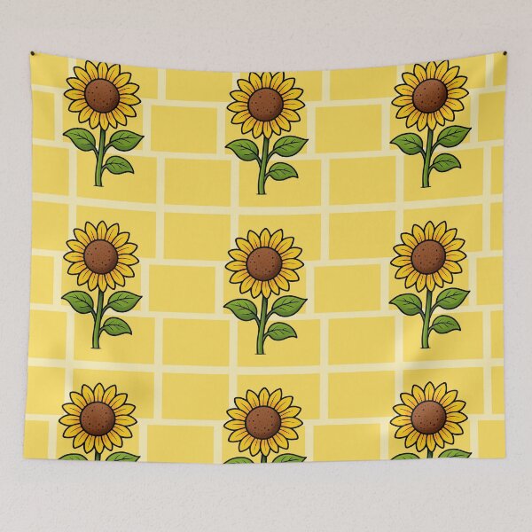 Item preview, Bright Cartoon Sunflower Art designed and sold by imperiumpublicitario .