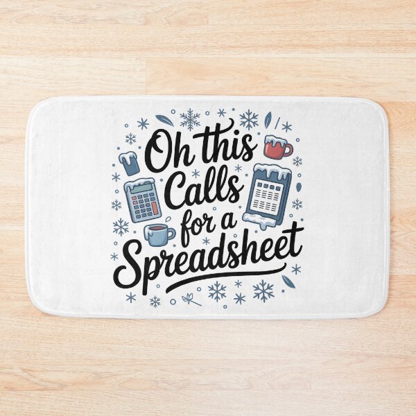 Item preview, Oh This Calls For A Spreadsheet Funny Office Winter designed and sold by AniArtPL.