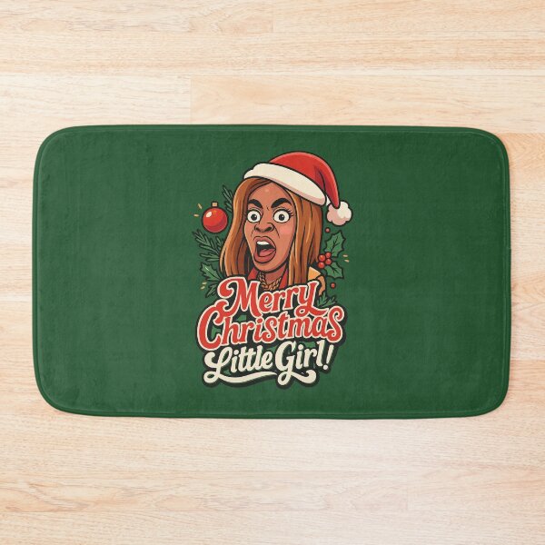 Item preview, Merry Christmas, Little Girl! – Mary Cosby Christmas Pop Art Design designed and sold by GirlyPopped.
