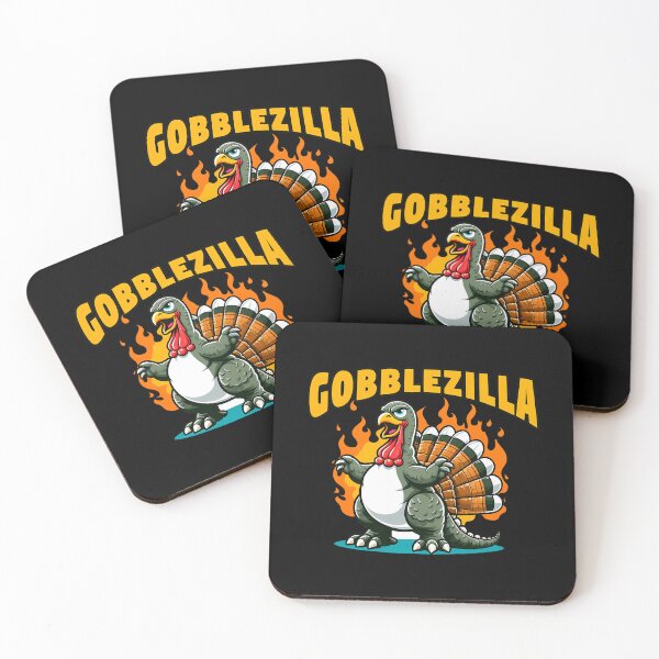 Item preview, Thanksgiving Humor Retro Style Happy Funny Quote Gobblezilla designed and sold by nguyenconguan80.