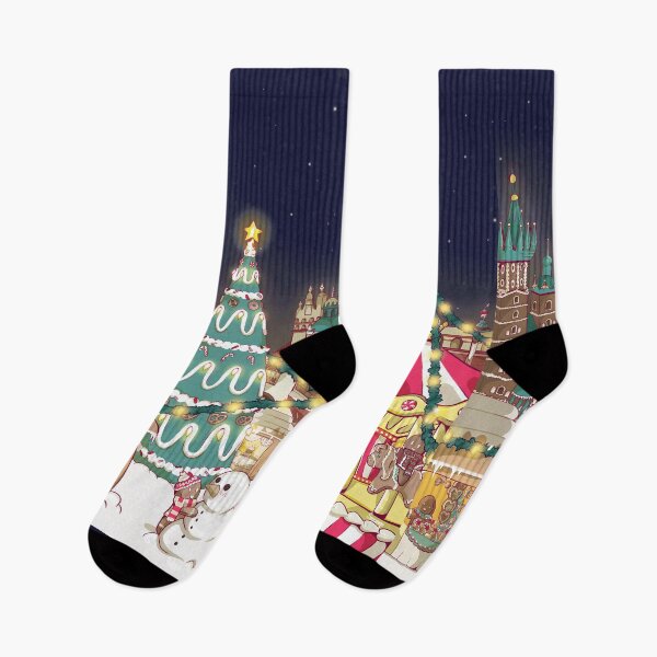 Item preview, Christmas Gingerbread Candy Market designed and sold by ArtbySzczep.