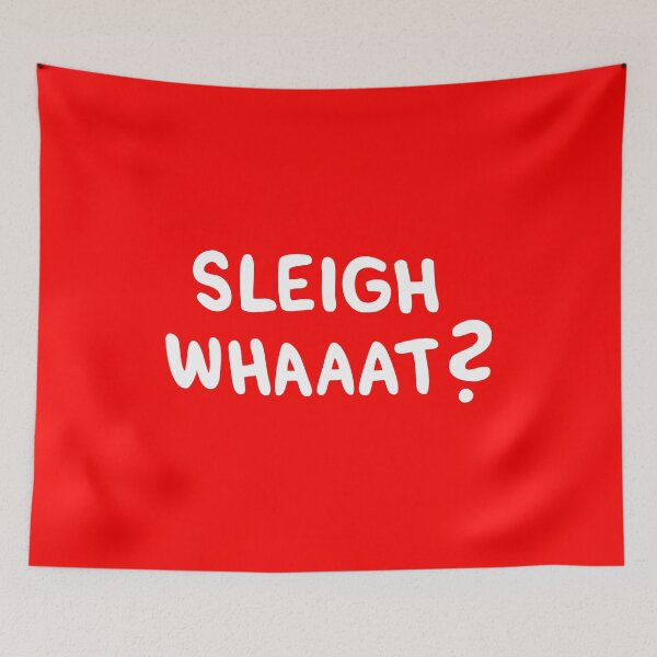 Item preview, Funny Holiday Sleigh Puns Christmas Humor Art designed and sold by monikko.