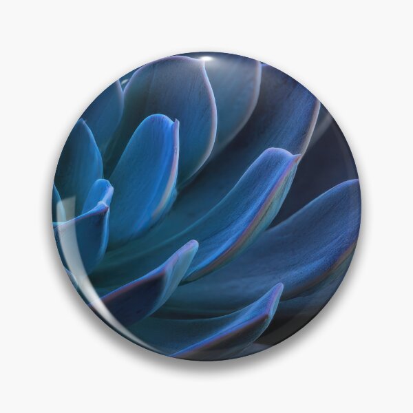 Item preview, Succulent glowing blue designed and sold by anytka.