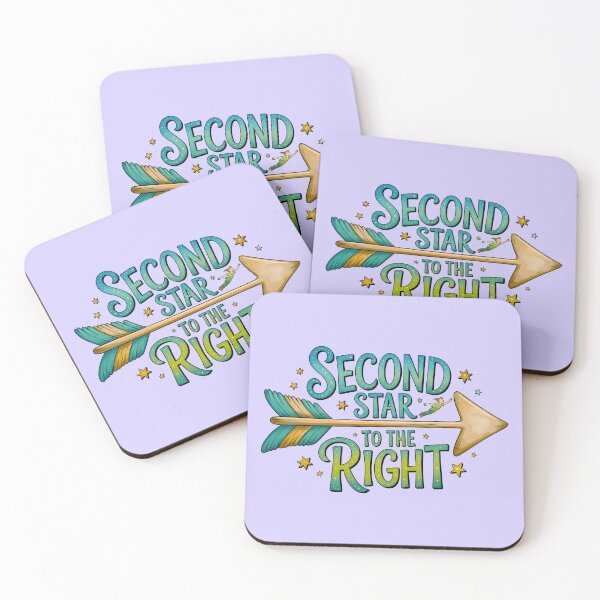 Item preview, Second Star to the Right - Peter Pan Neverland Arrow designed and sold by Cristina Galerina.