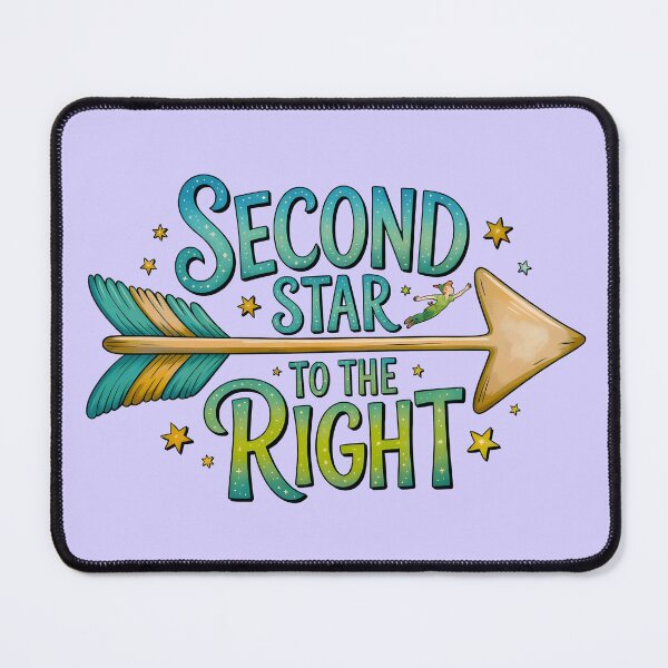 Item preview, Second Star to the Right - Peter Pan Neverland Arrow designed and sold by Cristina Galerina.