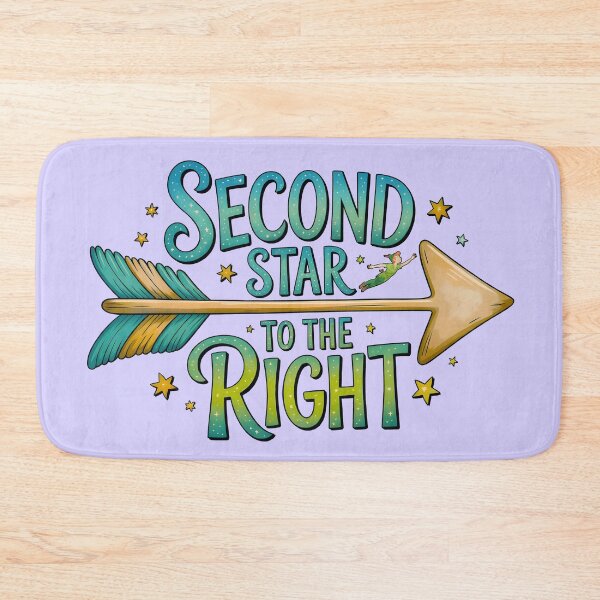 Item preview, Second Star to the Right - Peter Pan Neverland Arrow designed and sold by Cristina Galerina.