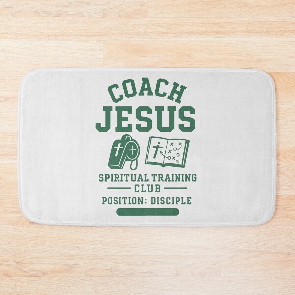 Item preview, Coach Jesus Spiritual Training Club – Christian Disciple Fitness Ministry Design designed and sold by astersgraphics.