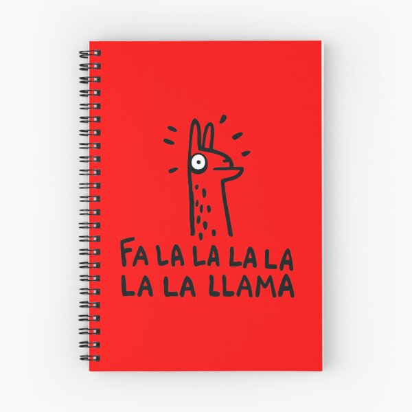 Item preview, Funny Llama Holiday Christmas Carol Art designed and sold by monikko.