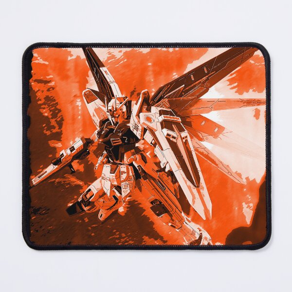 Item preview, red freedom gundam seed illustration designed and sold by sabartgunpla.