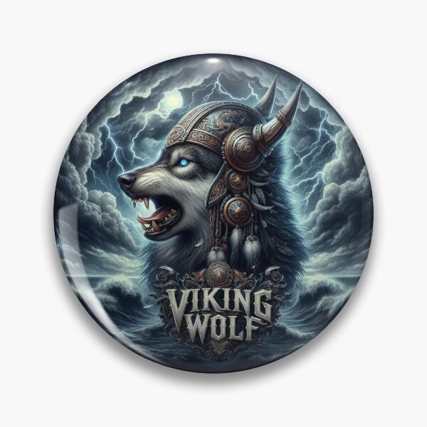 Artikelvorschau, Wikingerwolf entworfen und verkauft von Jurand Creations.