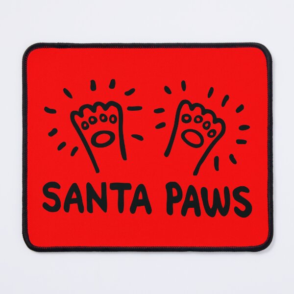 Item preview, Funny Santa Paws Holiday Pet Lover Art designed and sold by monikko.