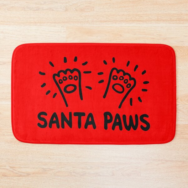 Item preview, Funny Santa Paws Holiday Pet Lover Art designed and sold by monikko.