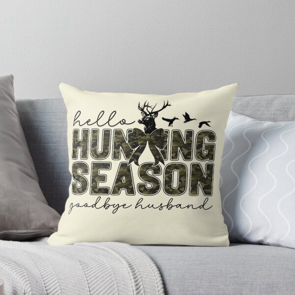 Item preview, Hello Hunting Season Goodbye Husband Deer Season Wife designed and sold by FunkyPressCo.