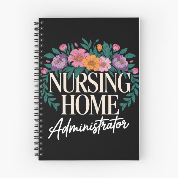Item preview, Nursing Home Administrator Job Appreciation Floral  designed and sold by VerseFarm.