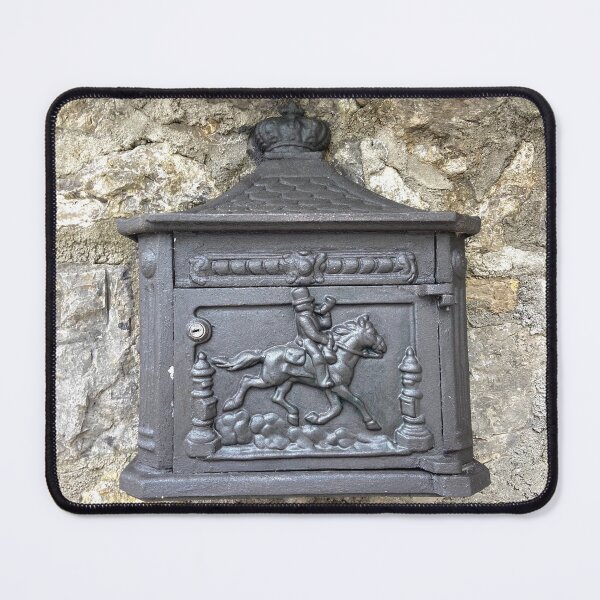 Item preview, Mailbox with postman on horseback designed and sold by Ponted.