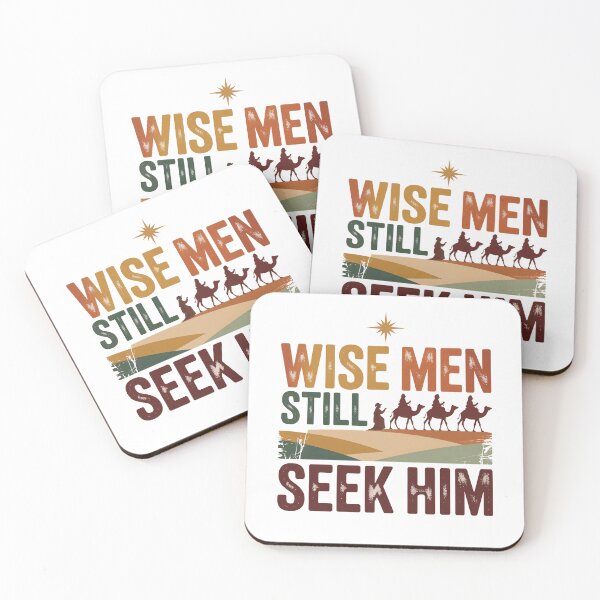 Item preview, Wise Men Still Seek Him Retro Christmas Shirt – Three Kings Religious Faith Bible Pastor Gift designed and sold by WSPrintCrafter.