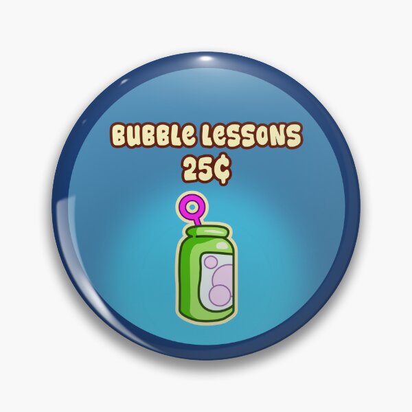 Item preview, Bubble Lessons 25¢ Retro Plain designed and sold by UltraMelon.