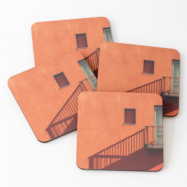 Item preview, Sunlit orange wall balcony designed and sold by anytka.