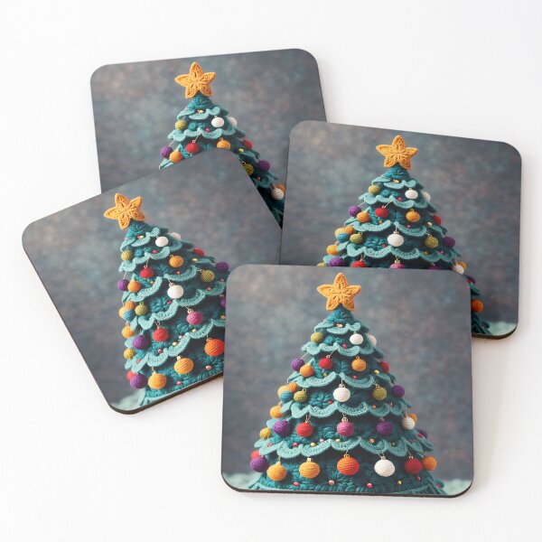 Item preview, Crochet fans yarn Christmas tree designed and sold by Ponted.